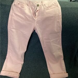 Rafaella Blush Cropped Jeans Weekend Slimming